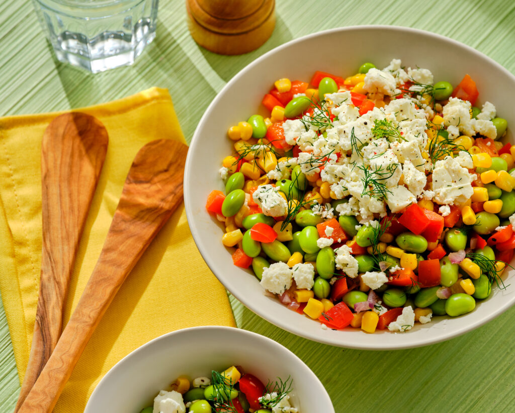 Summery Soybean Succotash Recipe